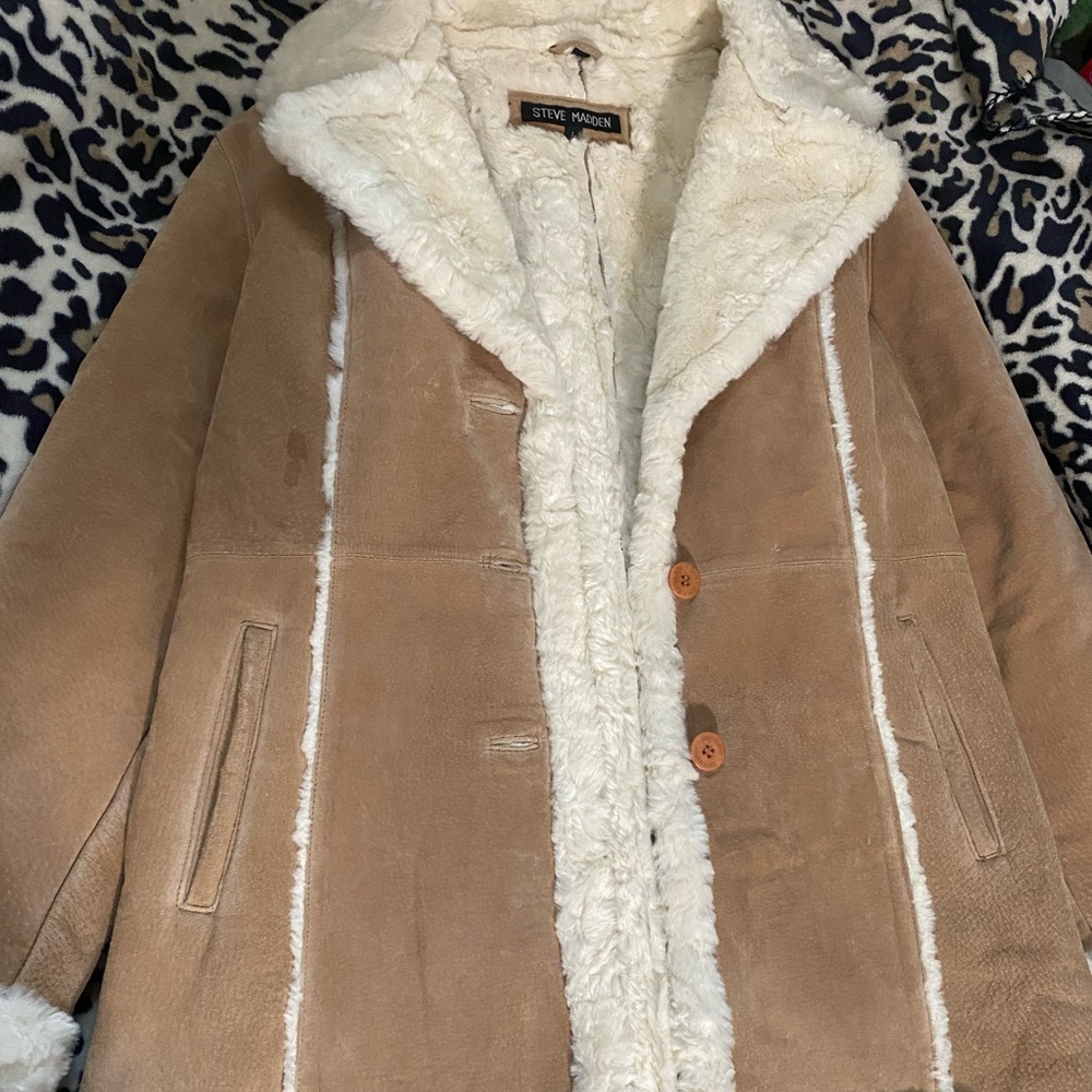 Steve Madden Tan Long coat